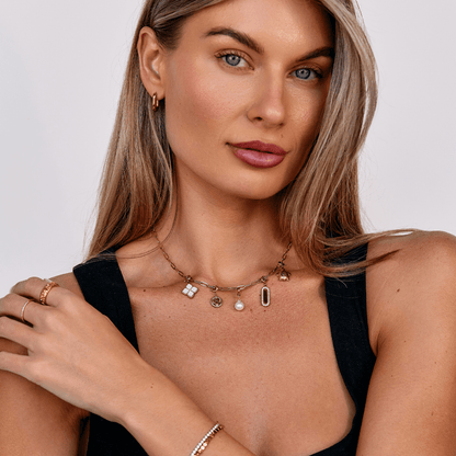 Radiant Pave Charm – FIORENE