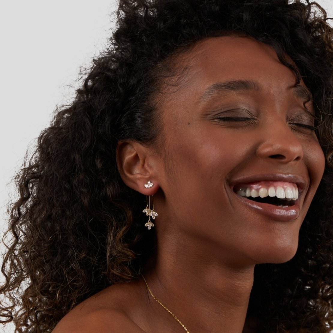 Stellar Crystal Willow Earring – FIORENE