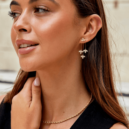 Stellar Crystal Willow Earring – FIORENE