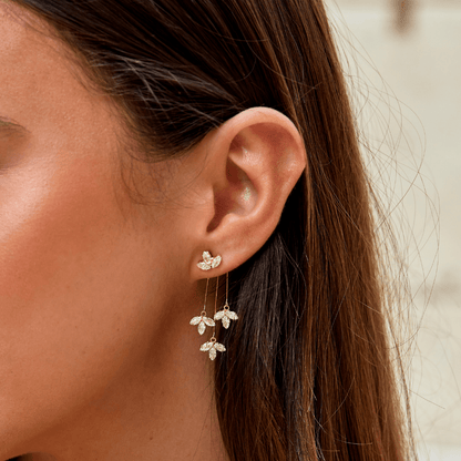 Stellar Crystal Willow Earring – FIORENE