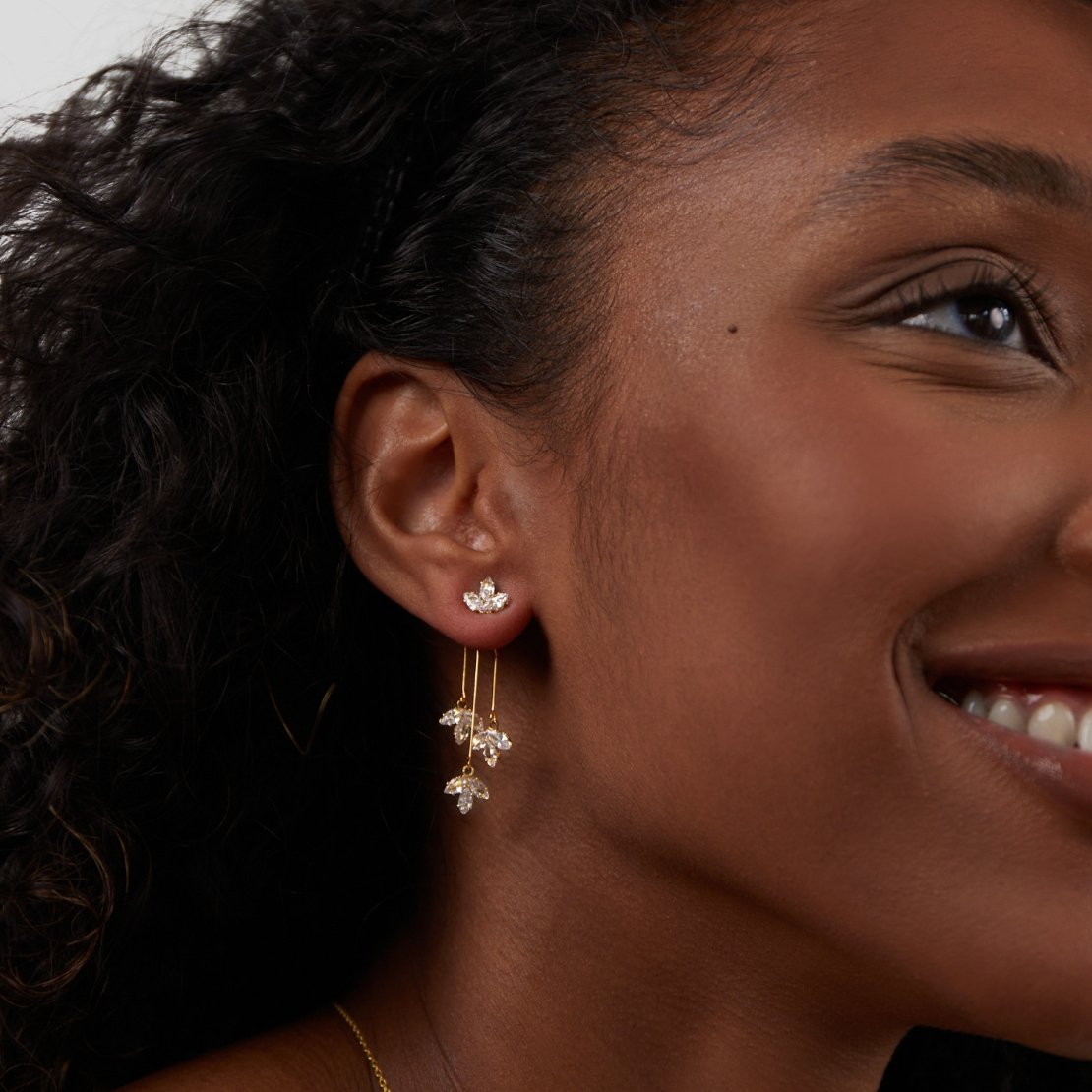 Stellar Crystal Willow Earring – FIORENE