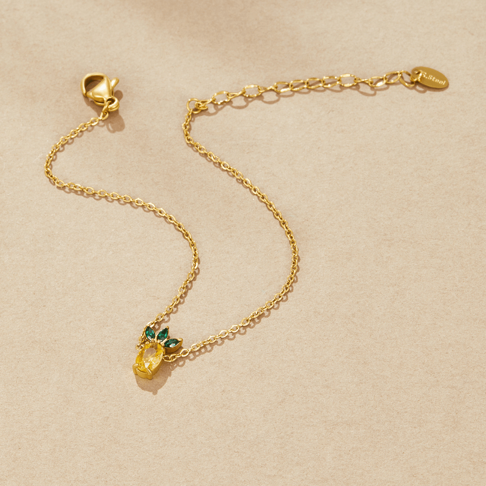 Pineapple Heart Bracelet – FIORENE