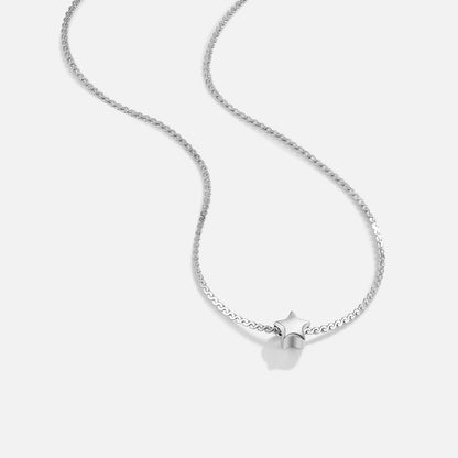 Arctic Starlet Flat Necklace – FIORENE