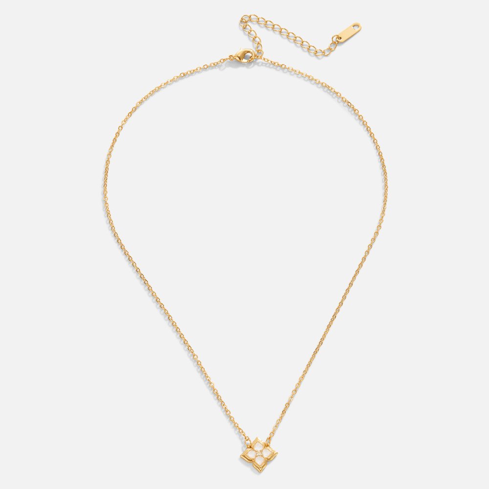 Radiant Clover Necklace – FIORENE