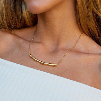 Gilded Branch Necklace – FIORENE