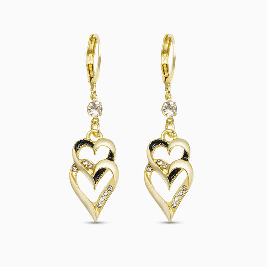 Twilight Heart Drop Earrings – FIORENE