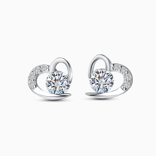Eterna Embrace Love Stud Earrings - FIORENE