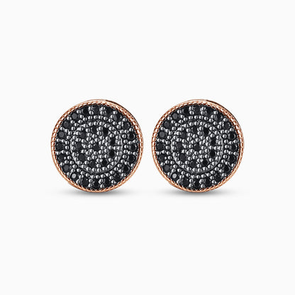Oria Midnight Stud Earrings - FIORENE