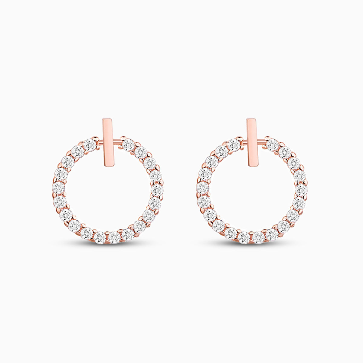 Lucente Radiant Circle Earrings - FIORENE