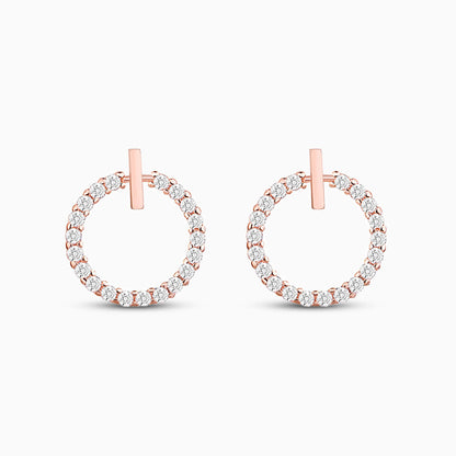 Lucente Radiant Circle Earrings - FIORENE