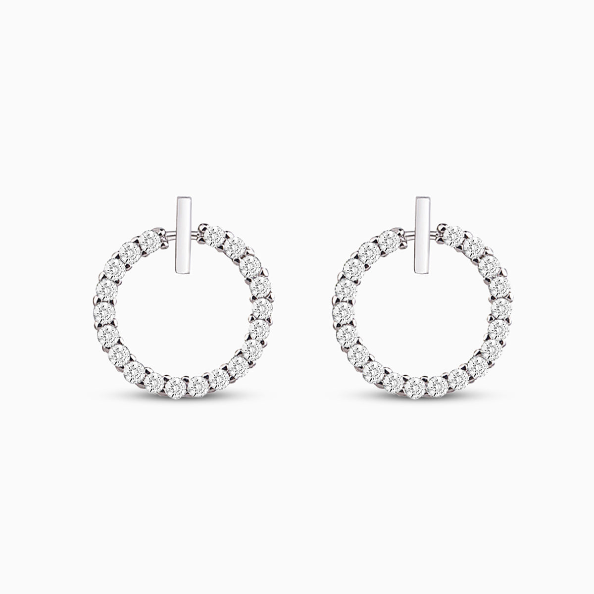 Lucente Radiant Circle Earrings - FIORENE
