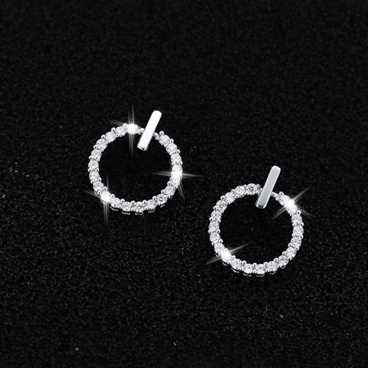 Lucente Radiant Circle Earrings - FIORENE