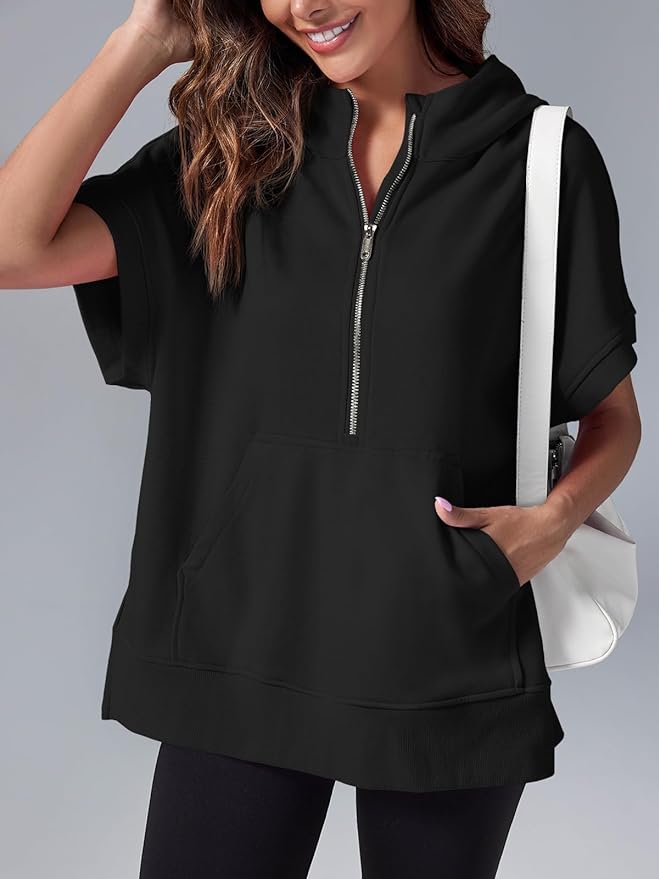 Oversized Half-Zip Pullover