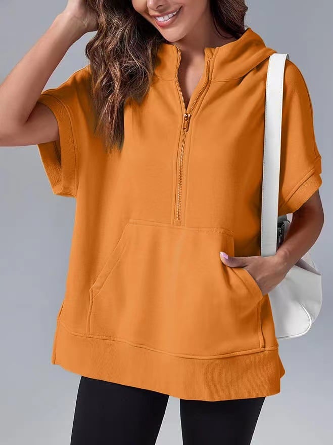 Oversized Half-Zip Pullover