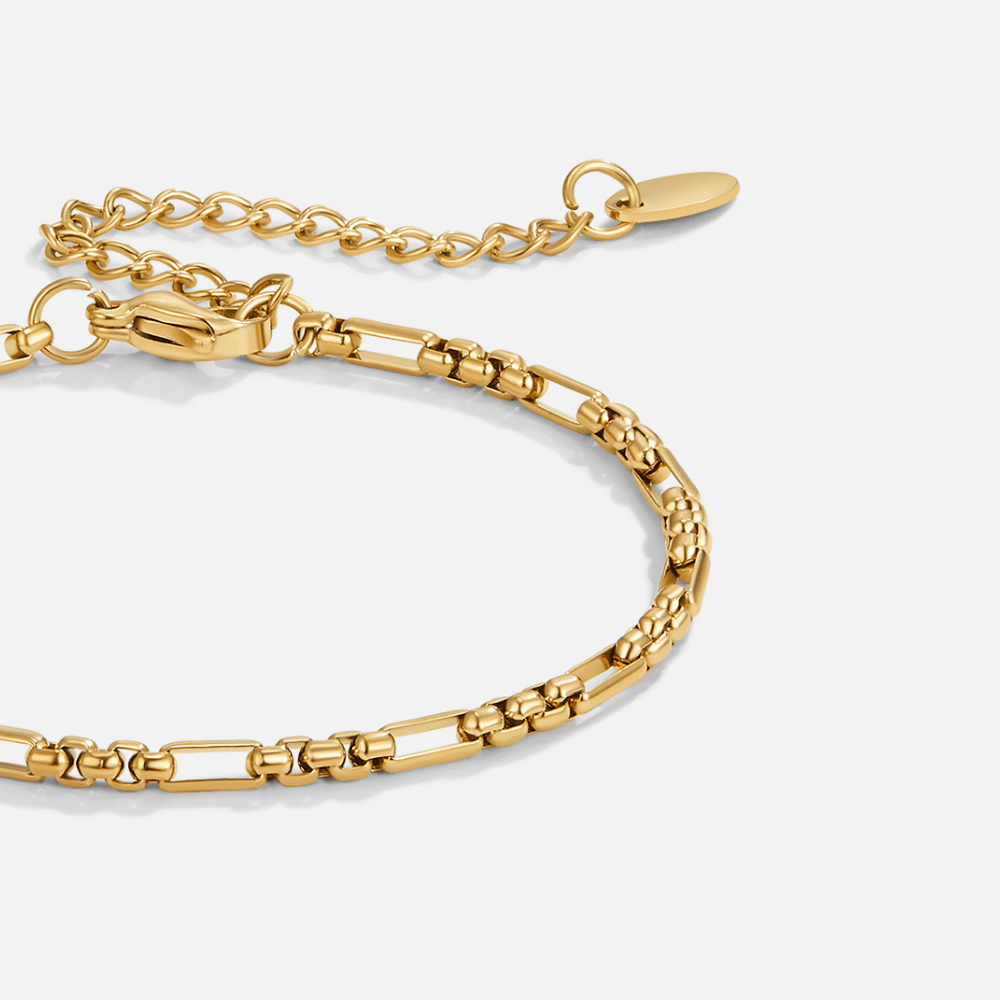 Radiant Mixed Link Bracelet – FIORENE