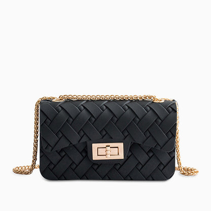 Azzurra Woven Crossbody Bag – FIORENE