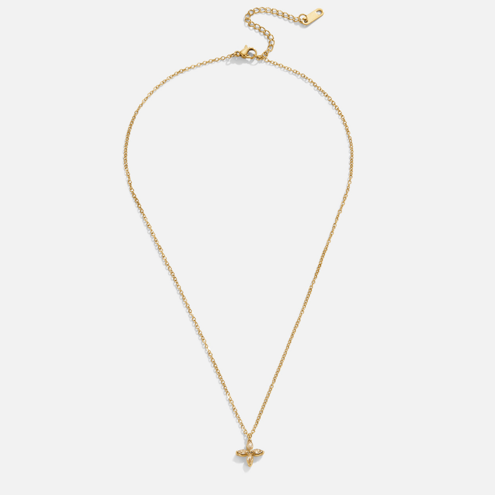 Stellar Amber Spark Necklace – FIORENE