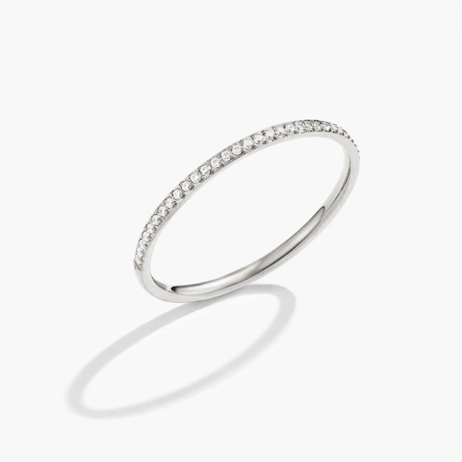 Arctic Micro-Pave Ring – FIORENE