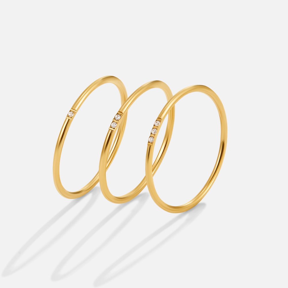 Golden Progress Ring – FIORENE