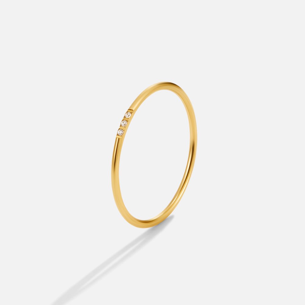 Golden Progress Ring – FIORENE