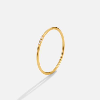 Golden Progress Ring – FIORENE