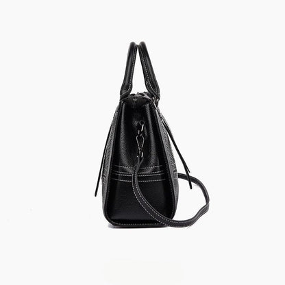 Onyx Serpent Texture Tote Bag – FIORENE