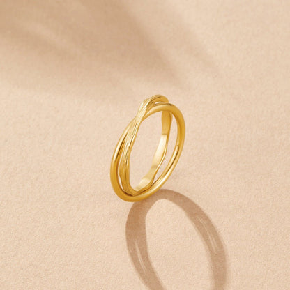 Forever Entwined Gold Ring