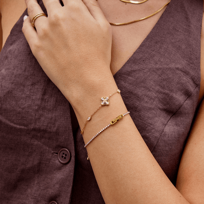 Radiant Clover Bracelet – FIORENE