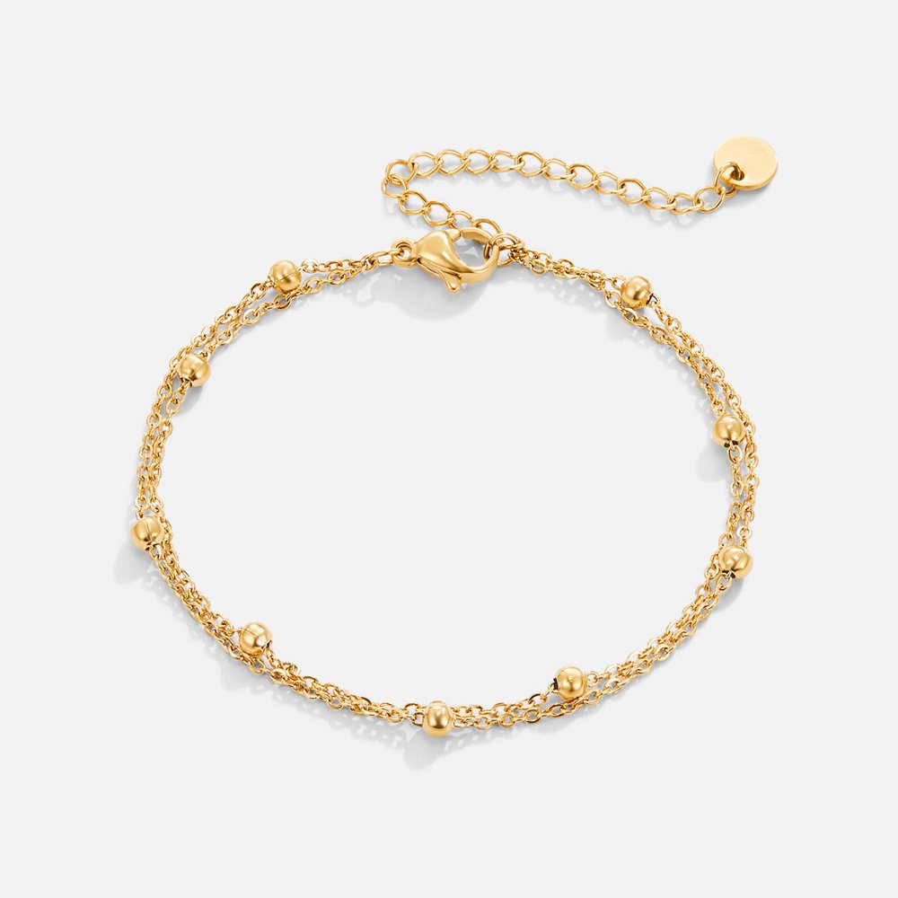Luminous Dual Strand Bracelet – FIORENE