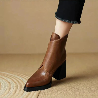 Aziel Leather Boots