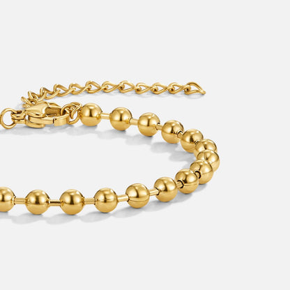 Gilded Orb Strand Bracelet – FIORENE