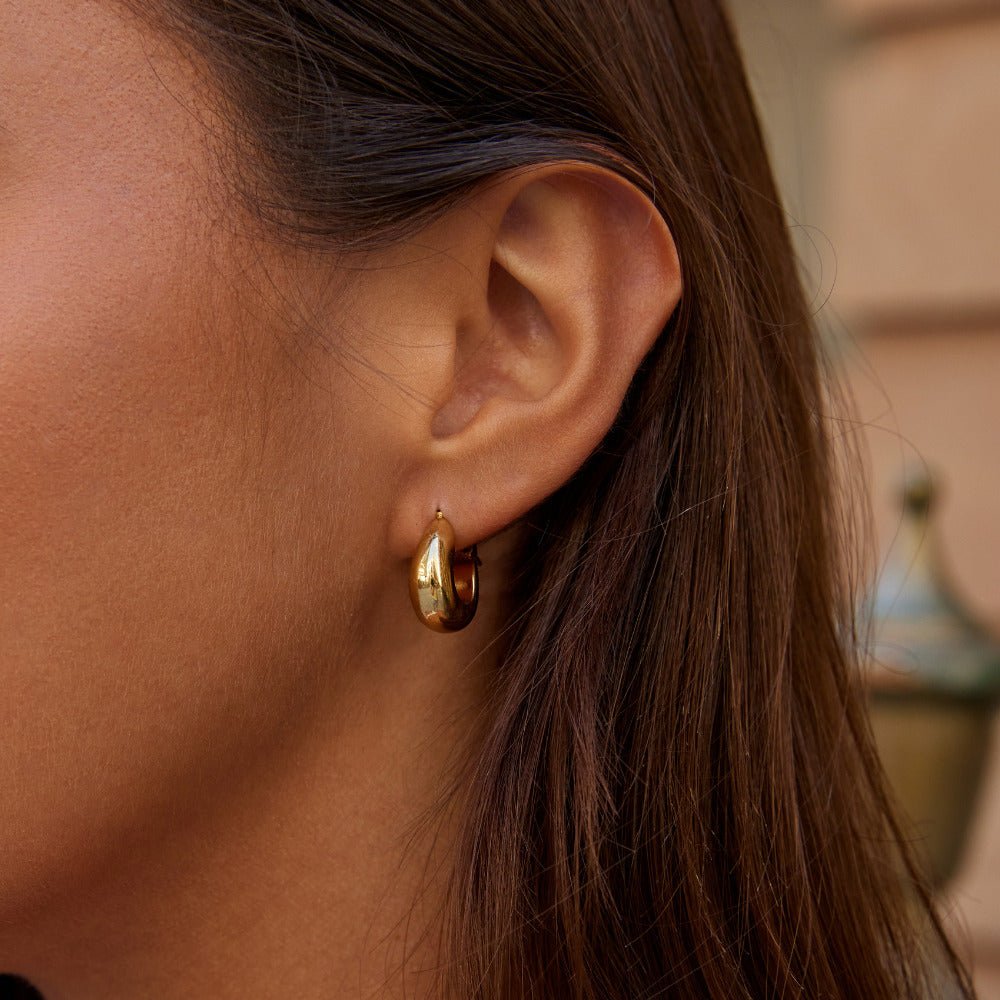 Gilded Chroma Hoop Earring – FIORENE