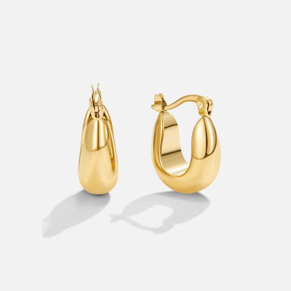 Gilded Chroma Hoop Earring – FIORENE