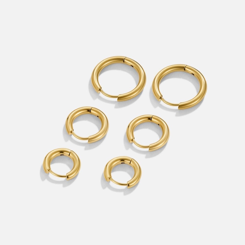 Stellar Polished Orbit Earring – FIORENE