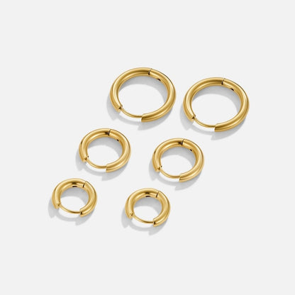 Stellar Polished Orbit Earring – FIORENE