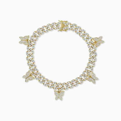 Celeste Butterfly Anklet – FIORENE
