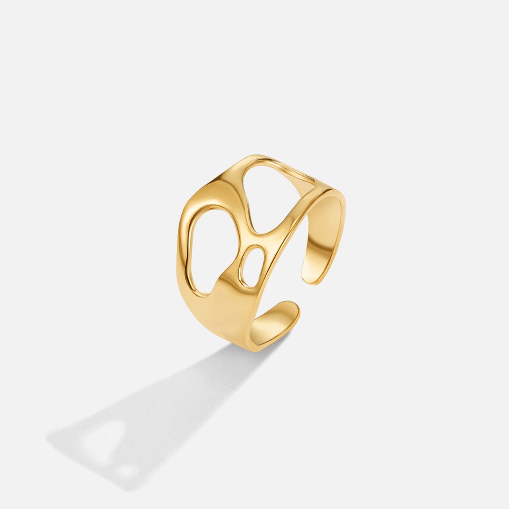 Organic Hollow Abstract Ring – FIORENE