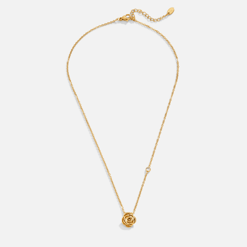 Luminous Camellia Necklace – FIORENE