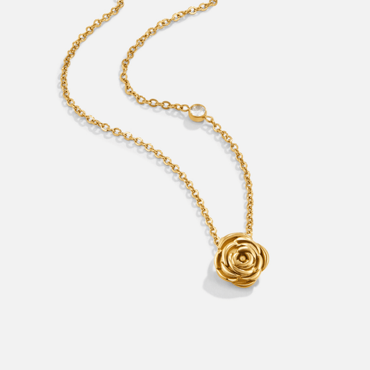 Luminous Camellia Necklace – FIORENE