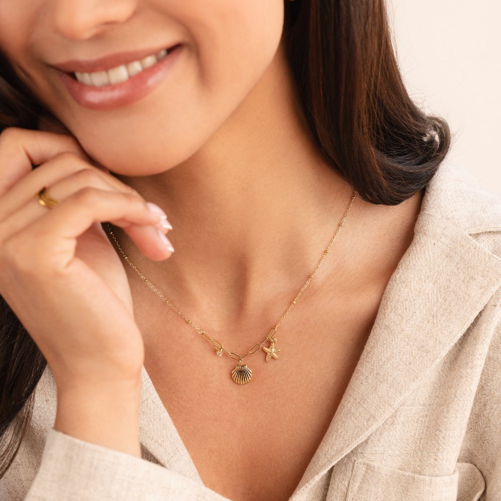 Golden Ocean Treasures Pendant – FIORENE