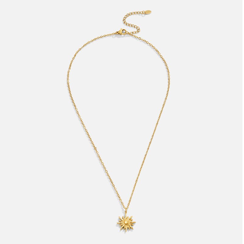 Gilded Sun Necklace – FIORENE