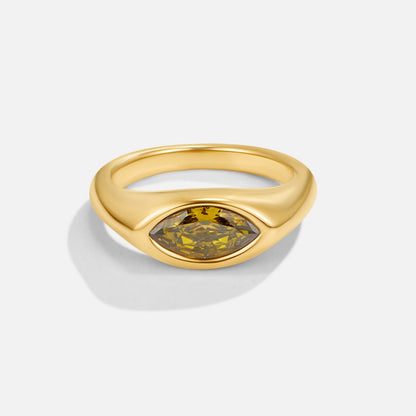 Olive Marquis Ring – FIORENE
