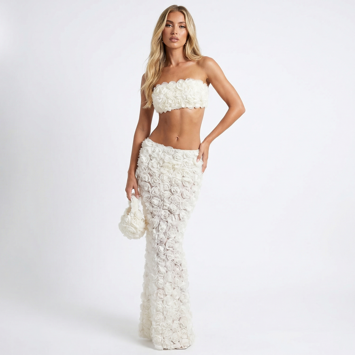Shimmering Pleated Cami 3 Pieces Set – FIORENE