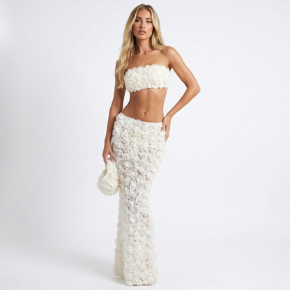 Shimmering Pleated Cami 3 Pieces Set – FIORENE