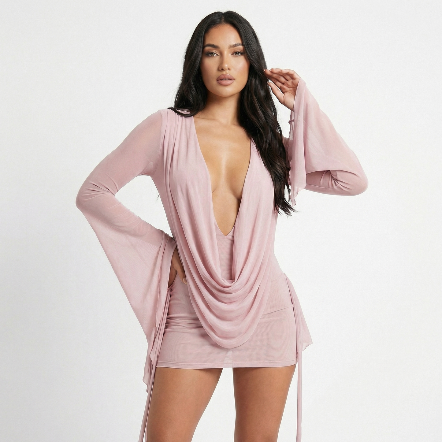 Bodycon Flare Sleeve – FIORENE