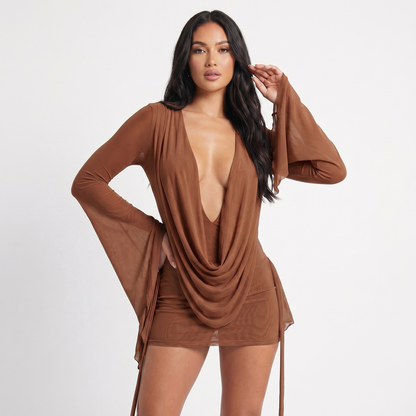 Bodycon Flare Sleeve – FIORENE