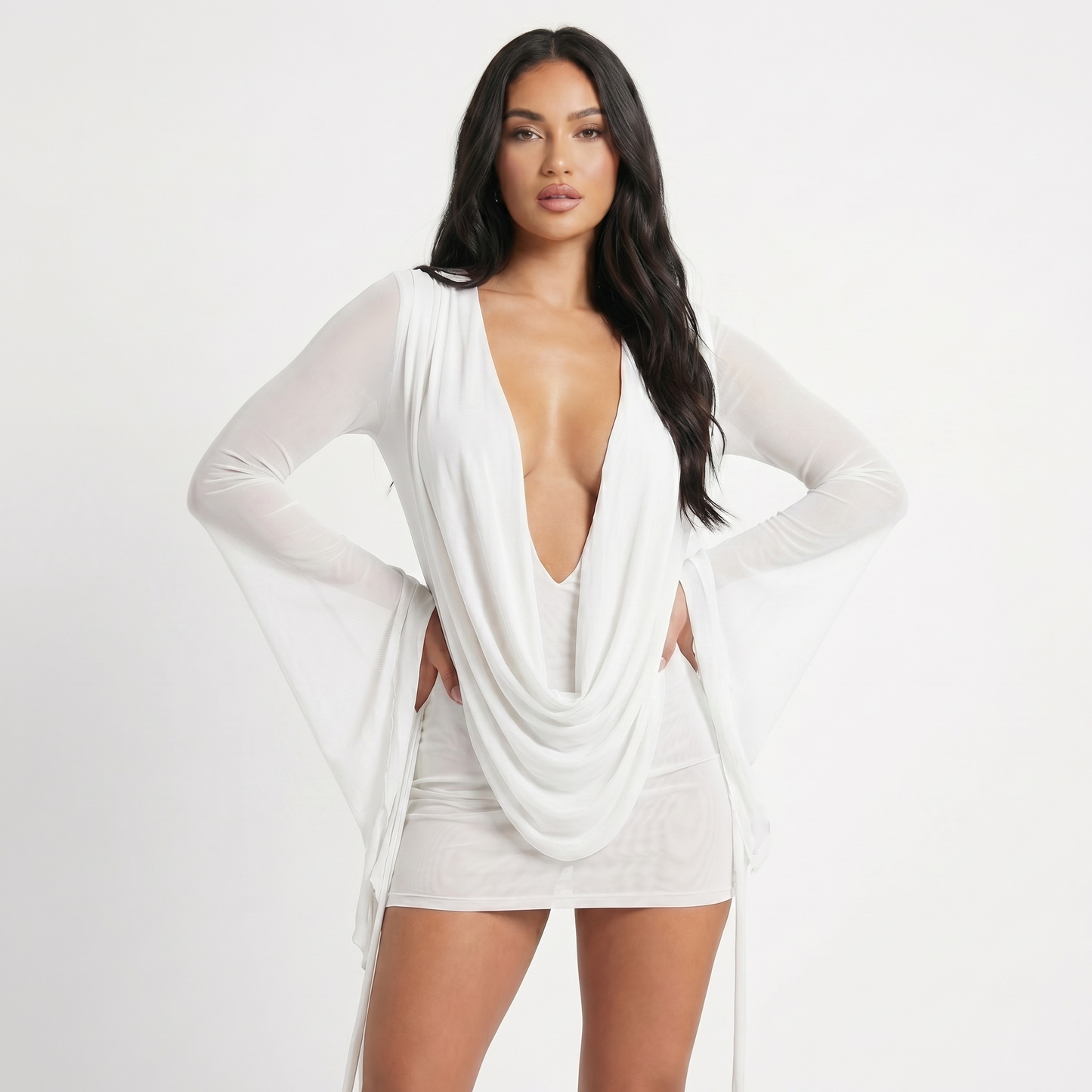 Bodycon Flare Sleeve – FIORENE