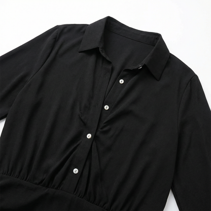 Long Sleeve Utility Dress – FIORENE