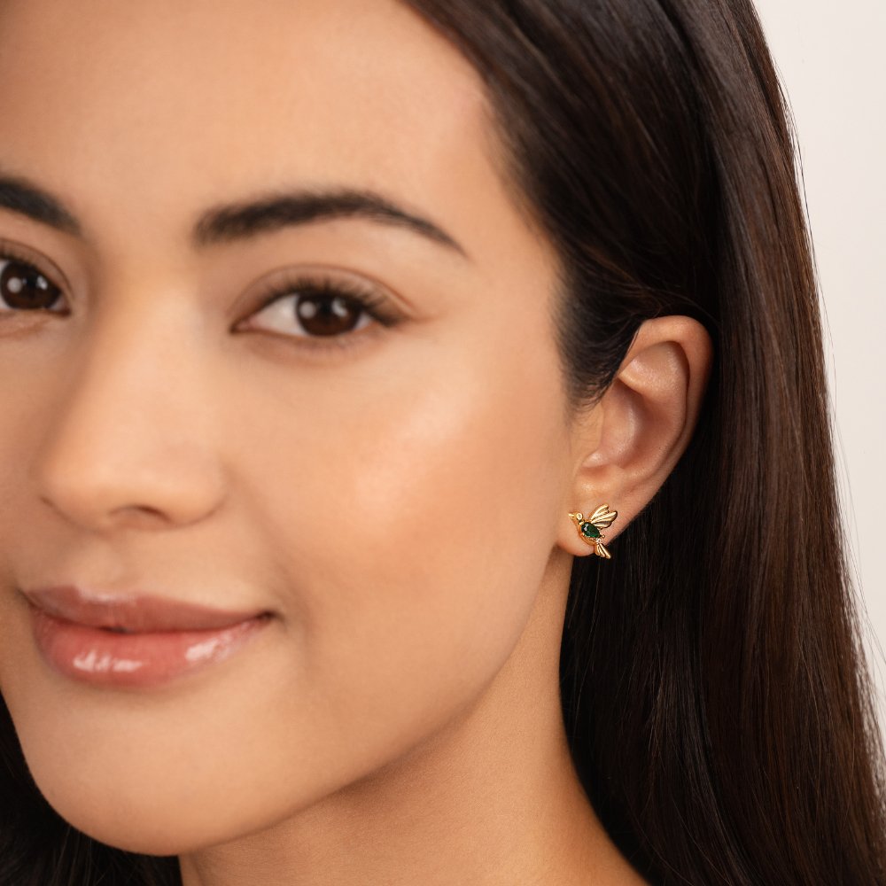 Polished Nature Studs – FIORENE