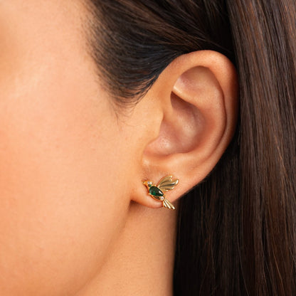 Polished Nature Studs – FIORENE